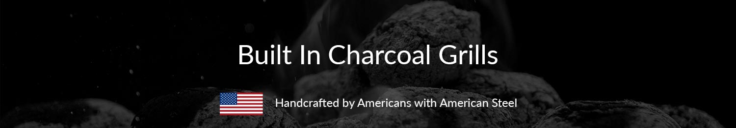 Built In Charcoal Grills For Outdoor Kitchens