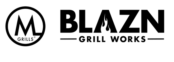 M Grills & Blaz'n Grills logo