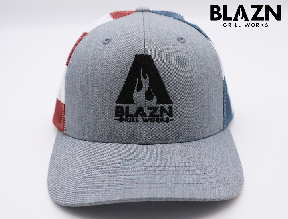 Blazn American Flag Hat - M Grills