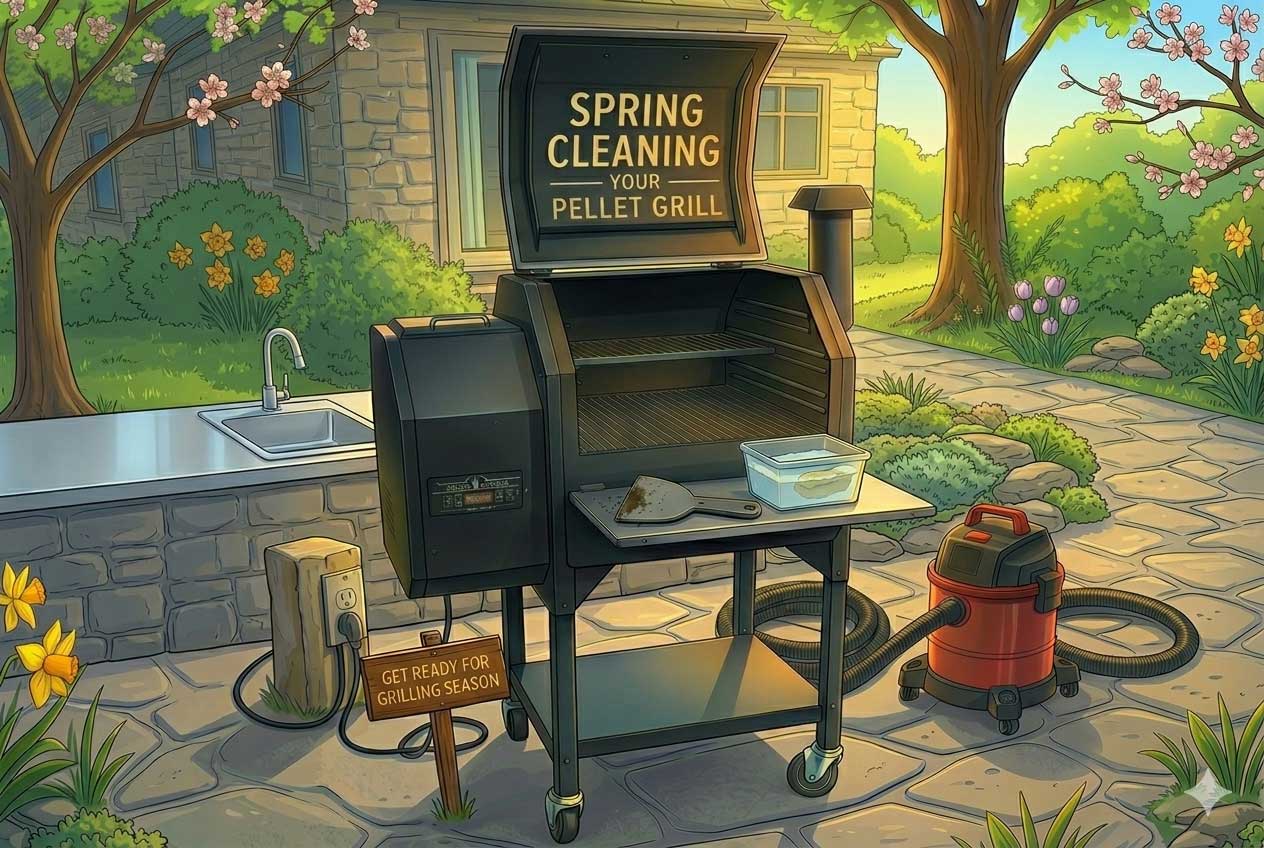 Pellet Grill Spring Cleaning Guide – M Grills & Blazn Grills