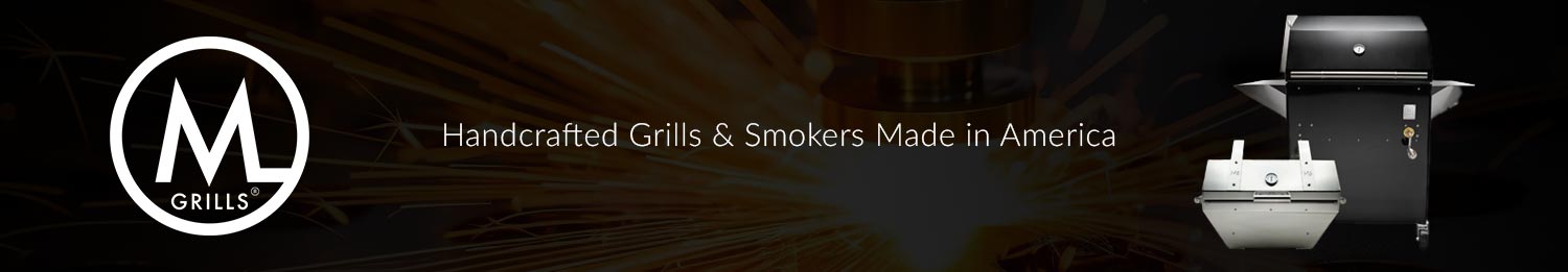 M Grills Charcoal Grills & Wood Burning Smokers