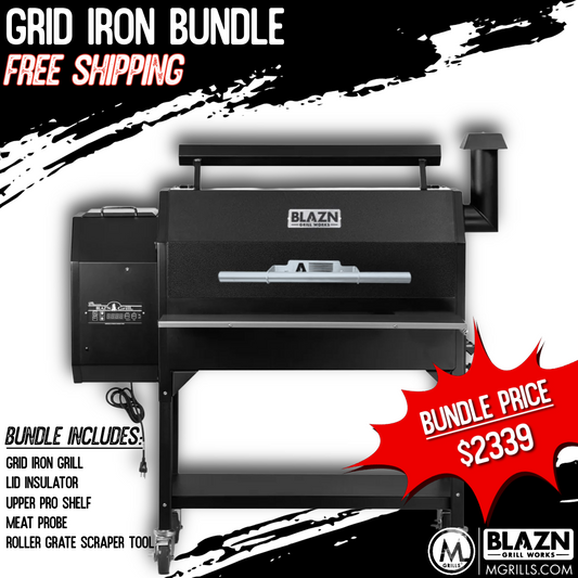 Grid Iron Pellet Grill - Spring Bundles - M Grills