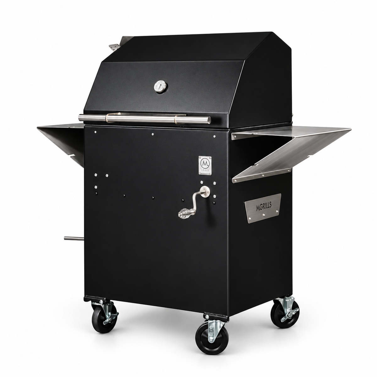 M1 Charcoal Grill, Smoker and Stick Burner - American Made