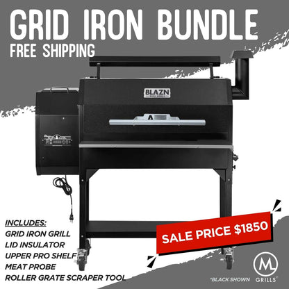 Grid Iron Pellet Grill - Black Friday Bundle