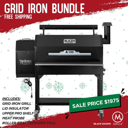 Grid Iron Pellet Grill - Holiday Bundle