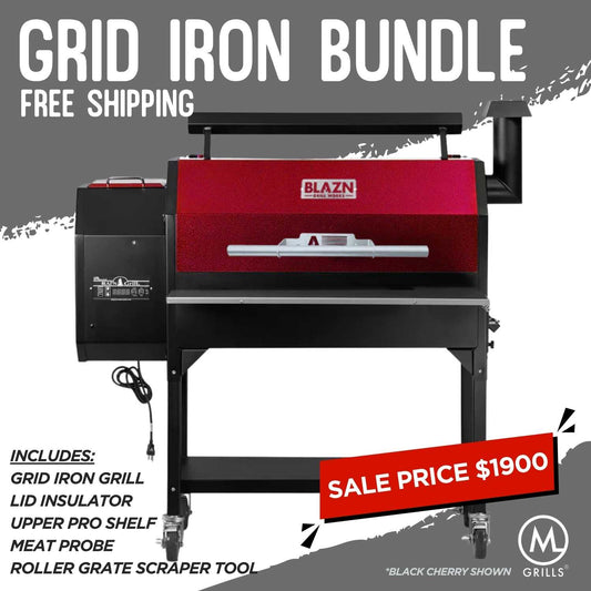 Grid Iron Pellet Grill - Black Friday Bundle