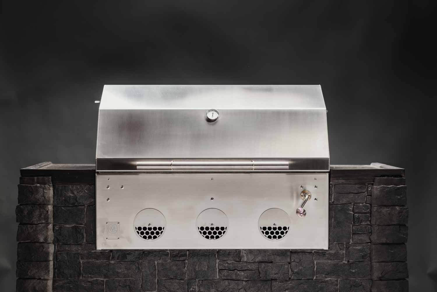 B36 - Built In Outdoor Charcoal Grill - M Grills
