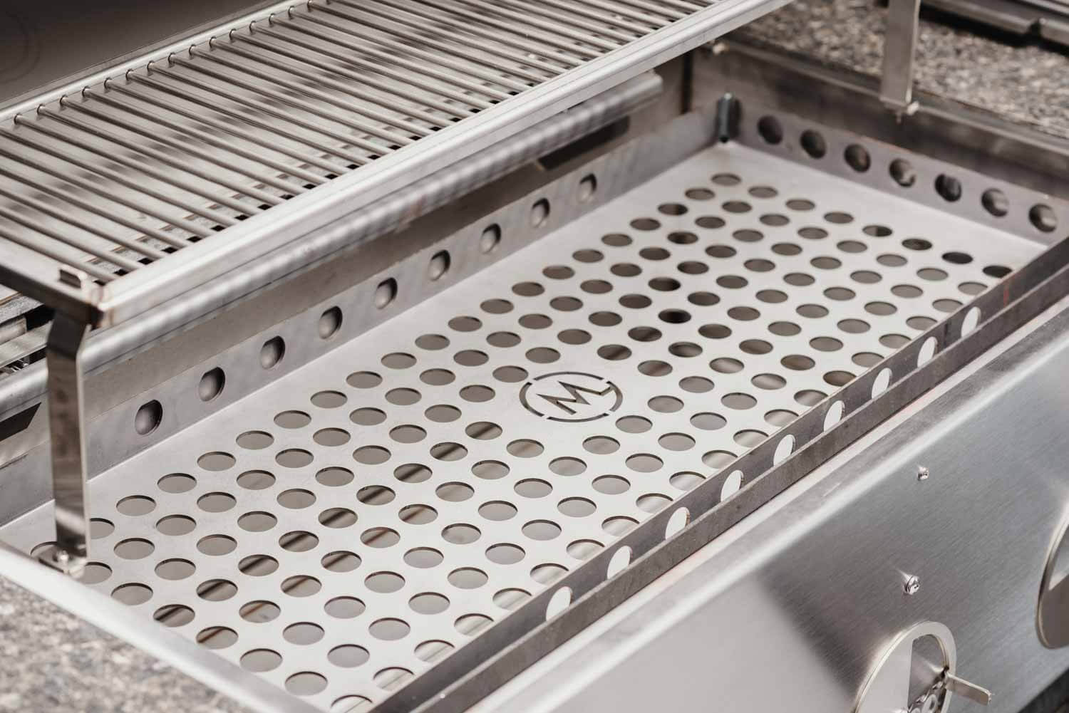 B36 - Built In Outdoor Charcoal Grill - M Grills