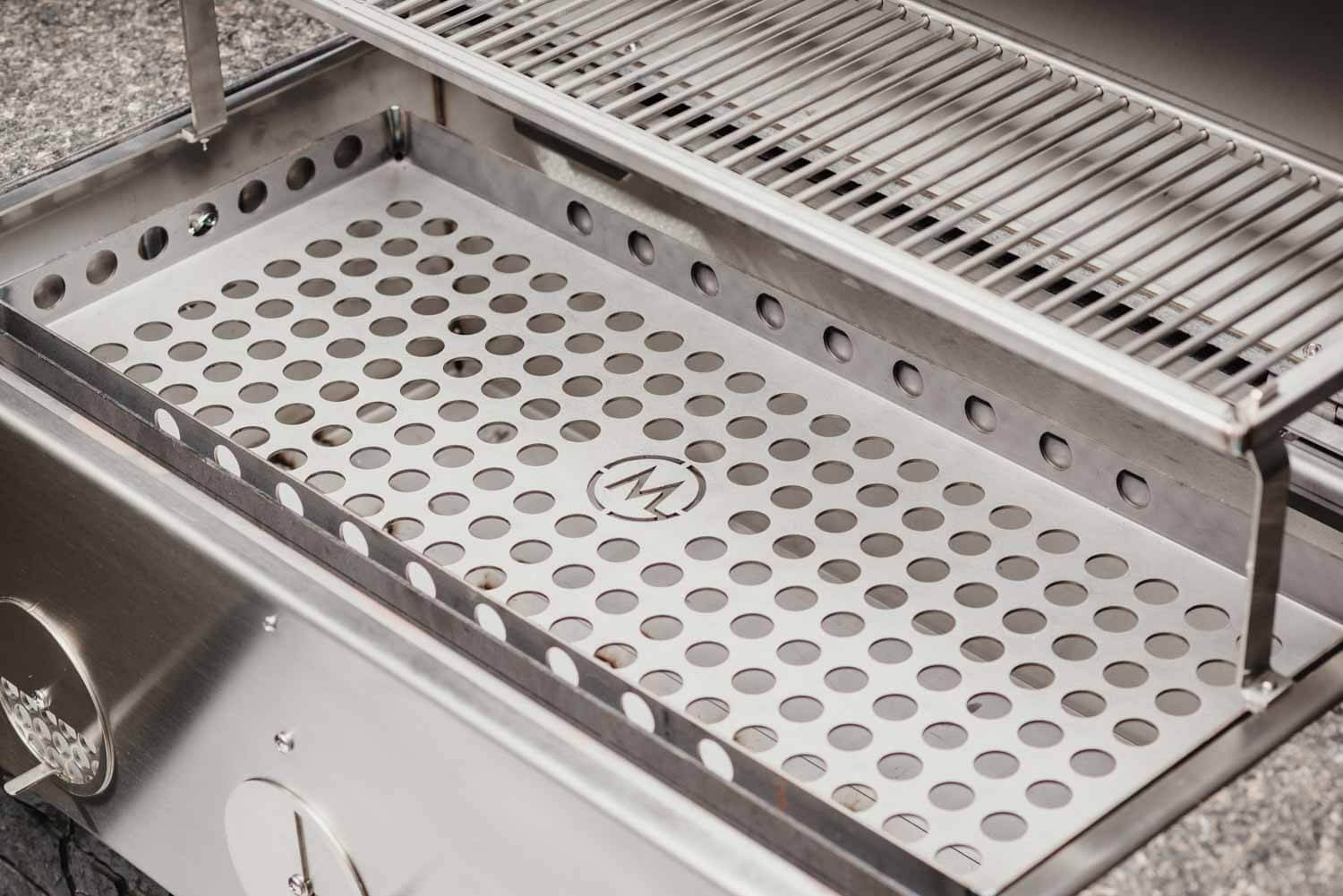 B36 - Built In Outdoor Charcoal Grill - M Grills