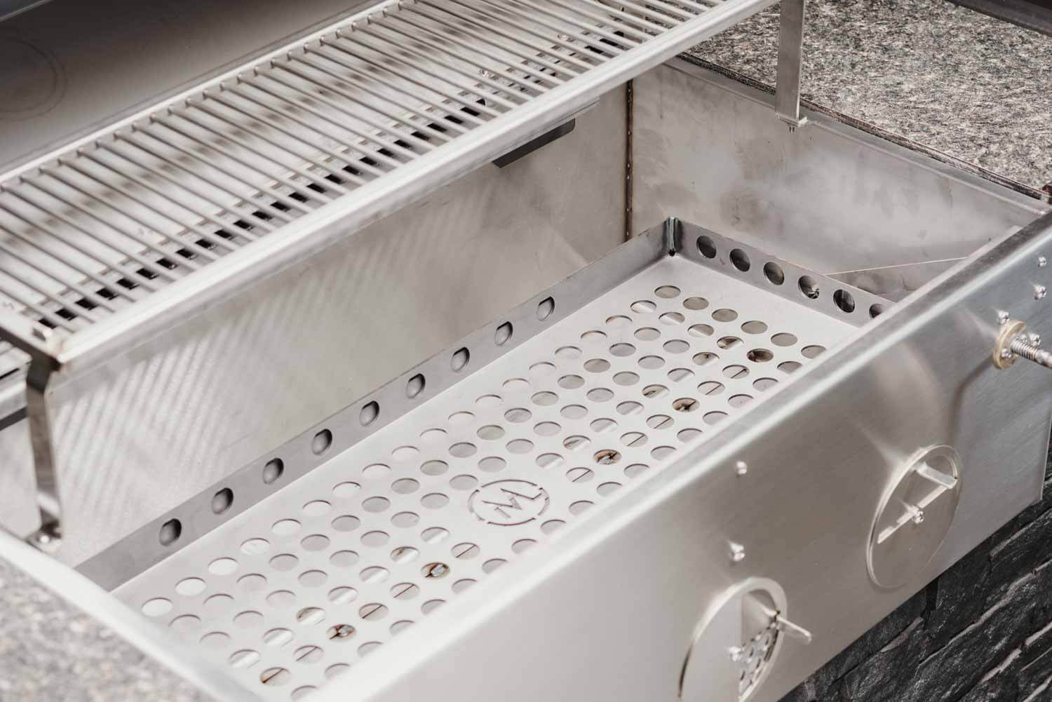 B36 - Built In Outdoor Charcoal Grill - M Grills