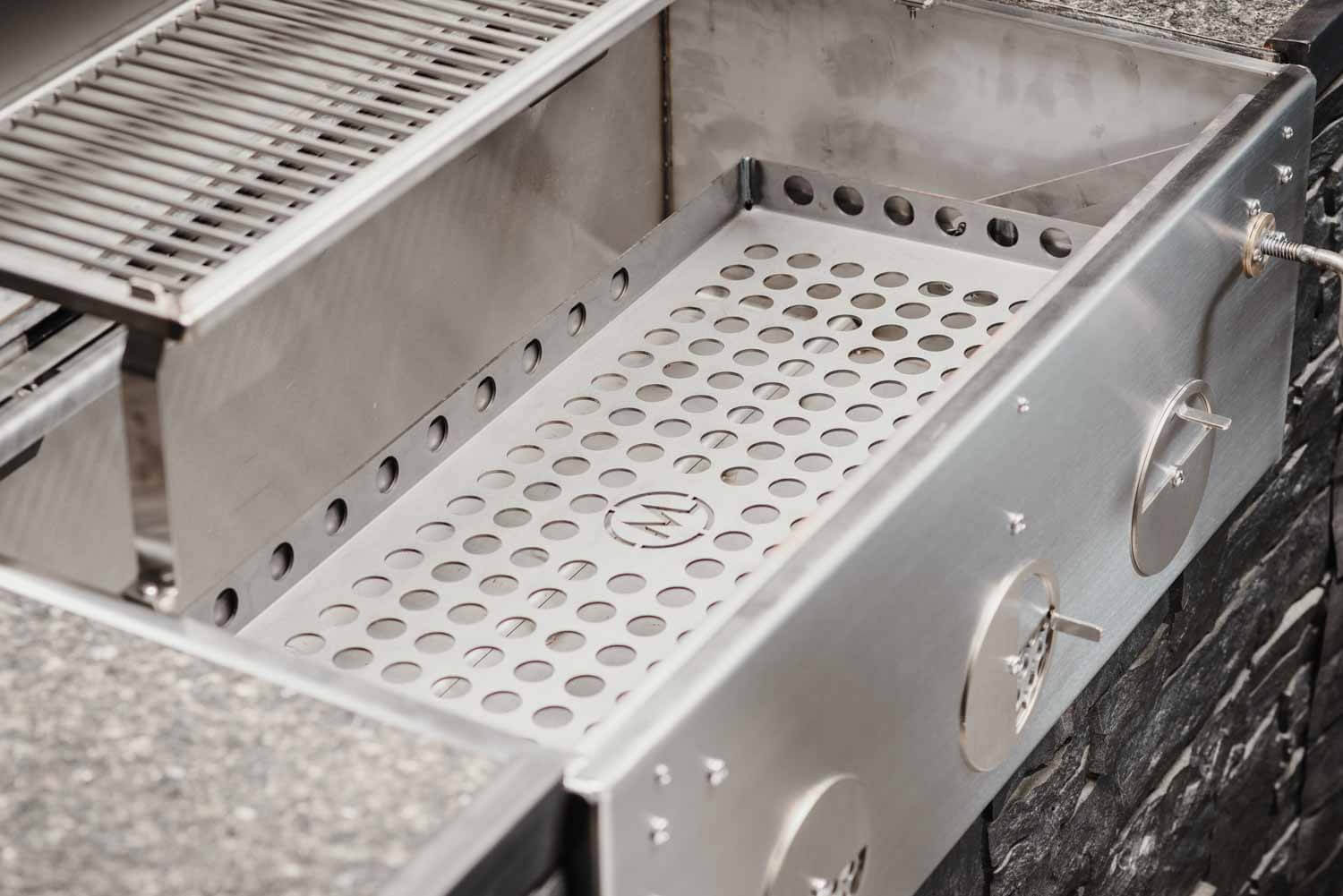B36 - Built In Outdoor Charcoal Grill - M Grills
