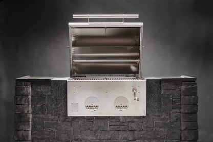 B24 Stainless Steel Built In Charcoal Grill