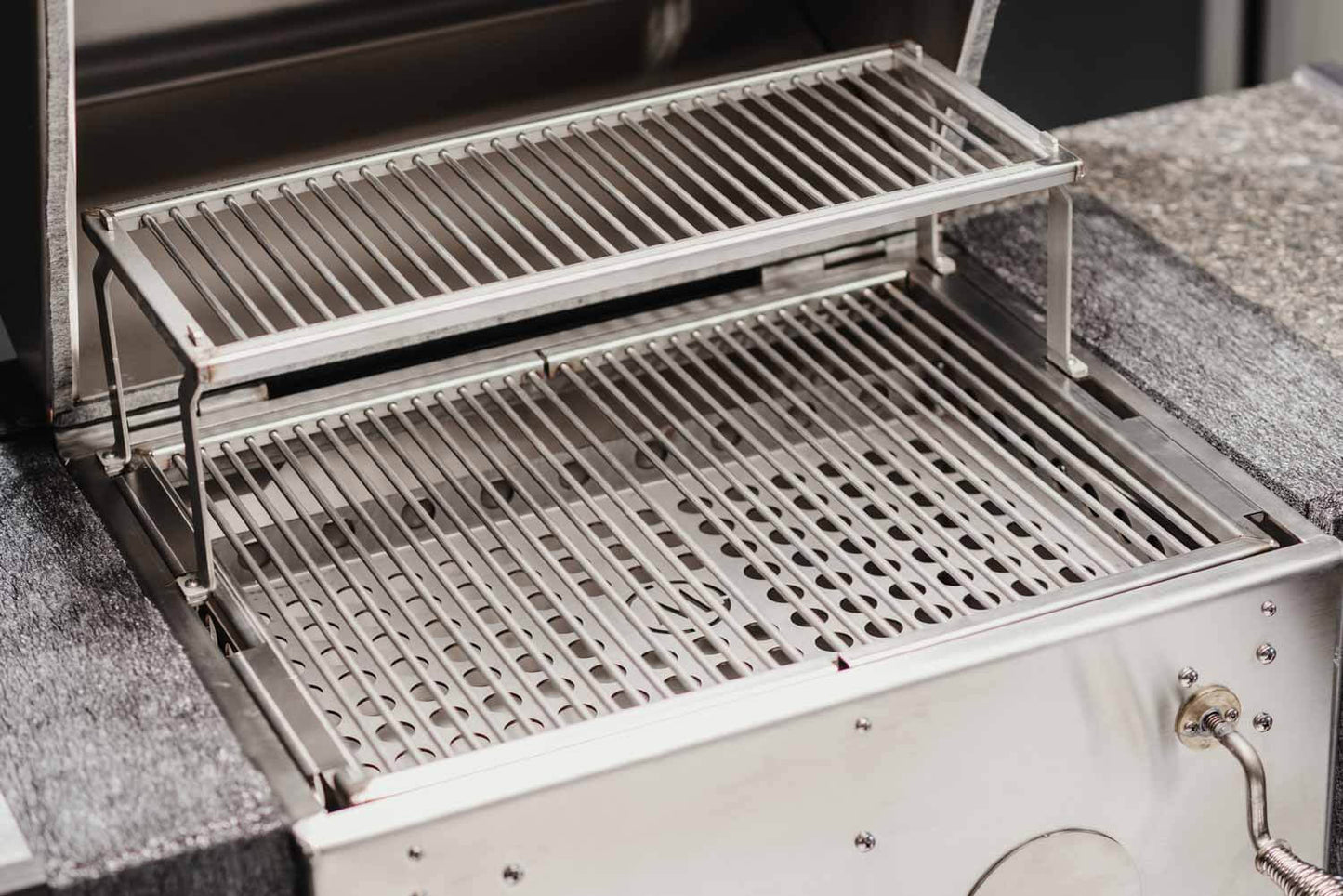 B24 Stainless Steel Built In Charcoal Grill