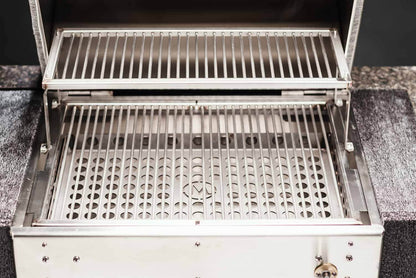 B24 Stainless Steel Built In Charcoal Grill