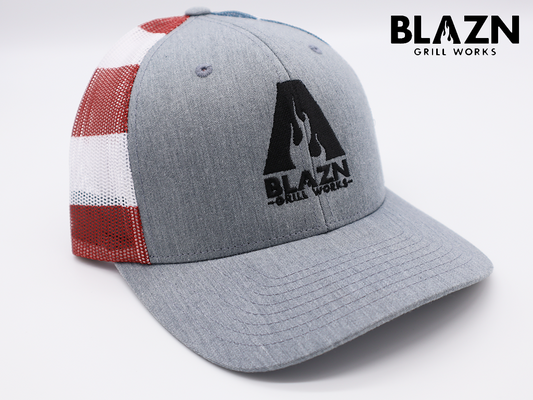 Blazn American Flag Hat - M Grills
