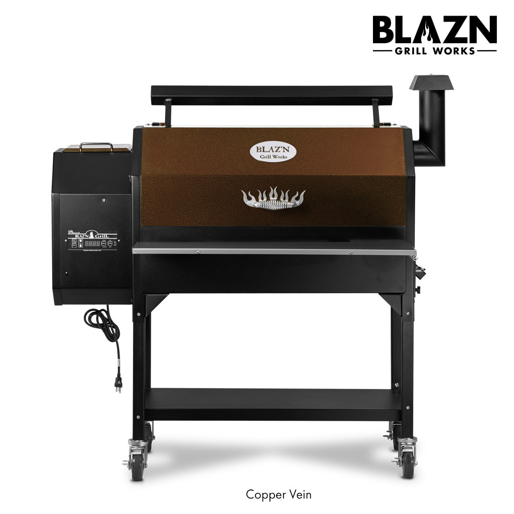 Grid Iron American Made Pellet Grill and Smoker M Grills Blaz