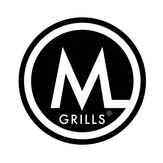 M Grills Vinyl Trailer Decal - 22'' Diameter - M Grills